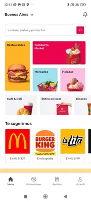 PedidosYa - Delivery Online android App screenshot 1