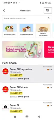 PedidosYa - Delivery Online android App screenshot 4